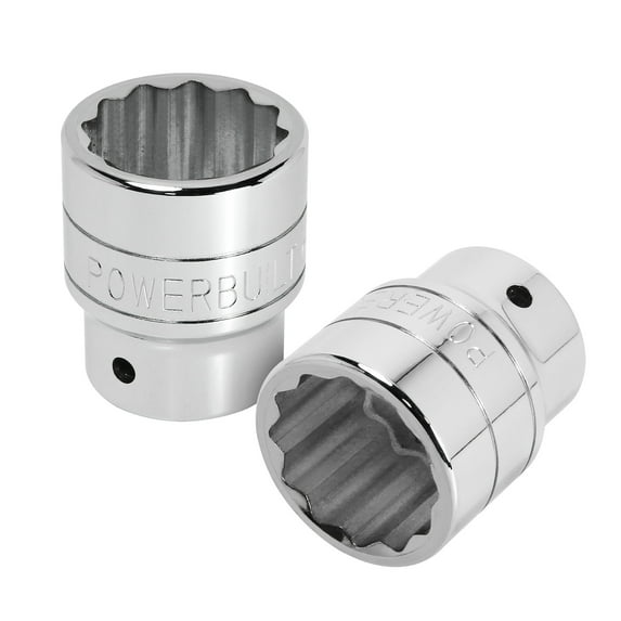 Powerbuilt 3/4 Inch Drive x 36 MM 12 Point Shallow Socket - 643237