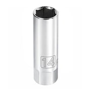 Powerbuilt 3/8 Inch Drive 14 MM Spark Plug Socket - 643007