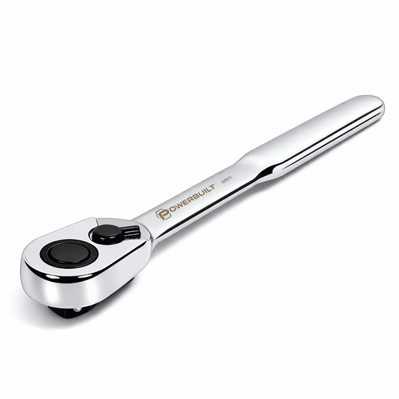 Powerbuilt 3/8 Inch Drive 60 Teeth Low-Profile Ratchet - 649975