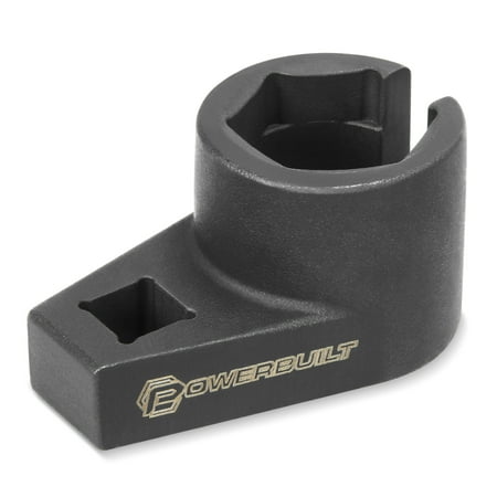 Powerbuilt 3/8 Inch Drive x 7/8 Inch 22 Milimeter Oxygen O2 Sensor Socket - 648691