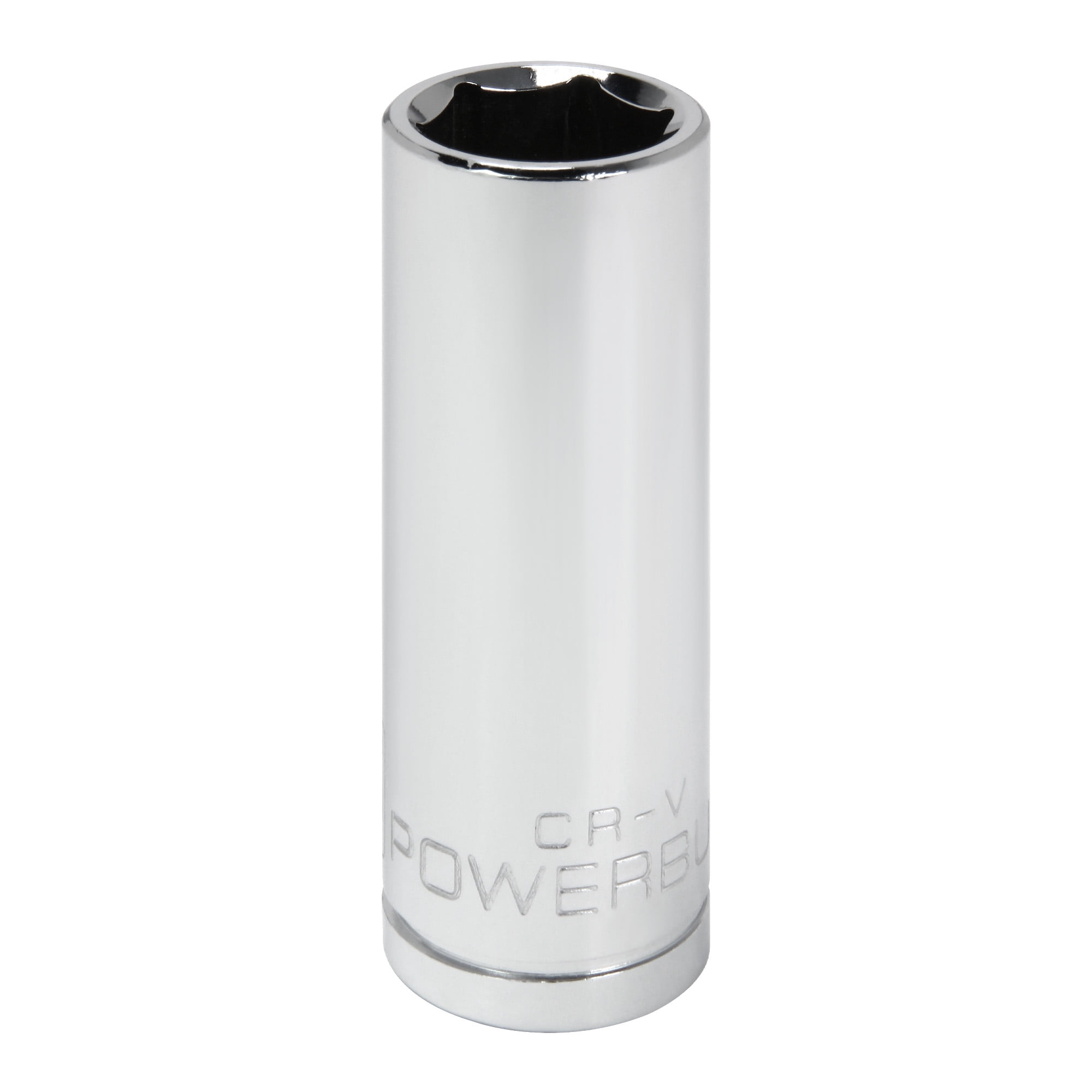 ALLTRADE TOOLS Powerbuilt 3/8 Inch Drive x 15 MM 6 Point Deep Socket - 641215