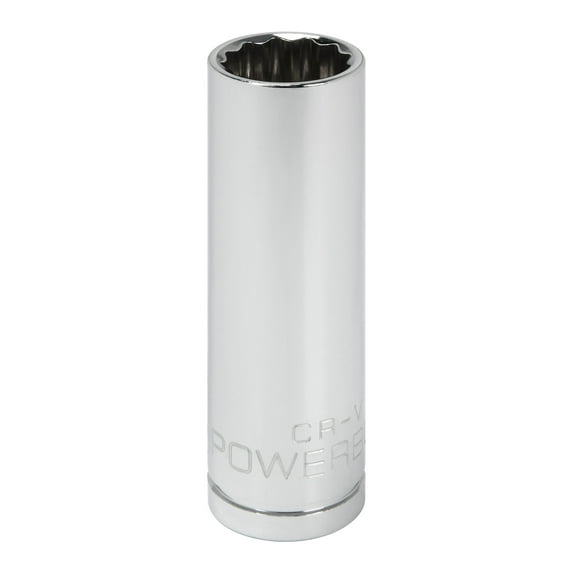 Powerbuilt 3/8 in. Drive x 14mm 12 Point Metric Deep Socket - 940064