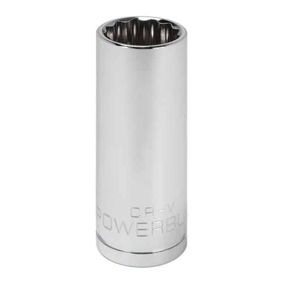 Powerbuilt 3/8 in. Drive x 17mm 12 Point Metric Deep Socket - 940067