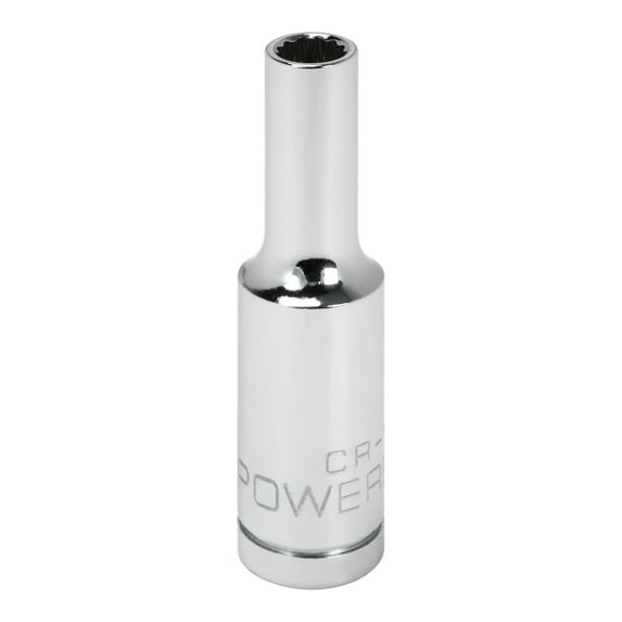 Powerbuilt 3/8 in. Drive x 7mm 12 Point Metric Deep Socket - 940057