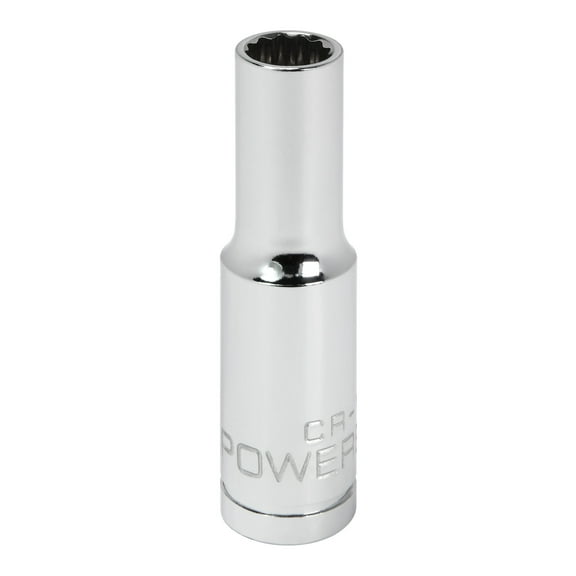 Powerbuilt 3/8 in. Drive x 9mm 12 Point Metric Deep Socket - 940059