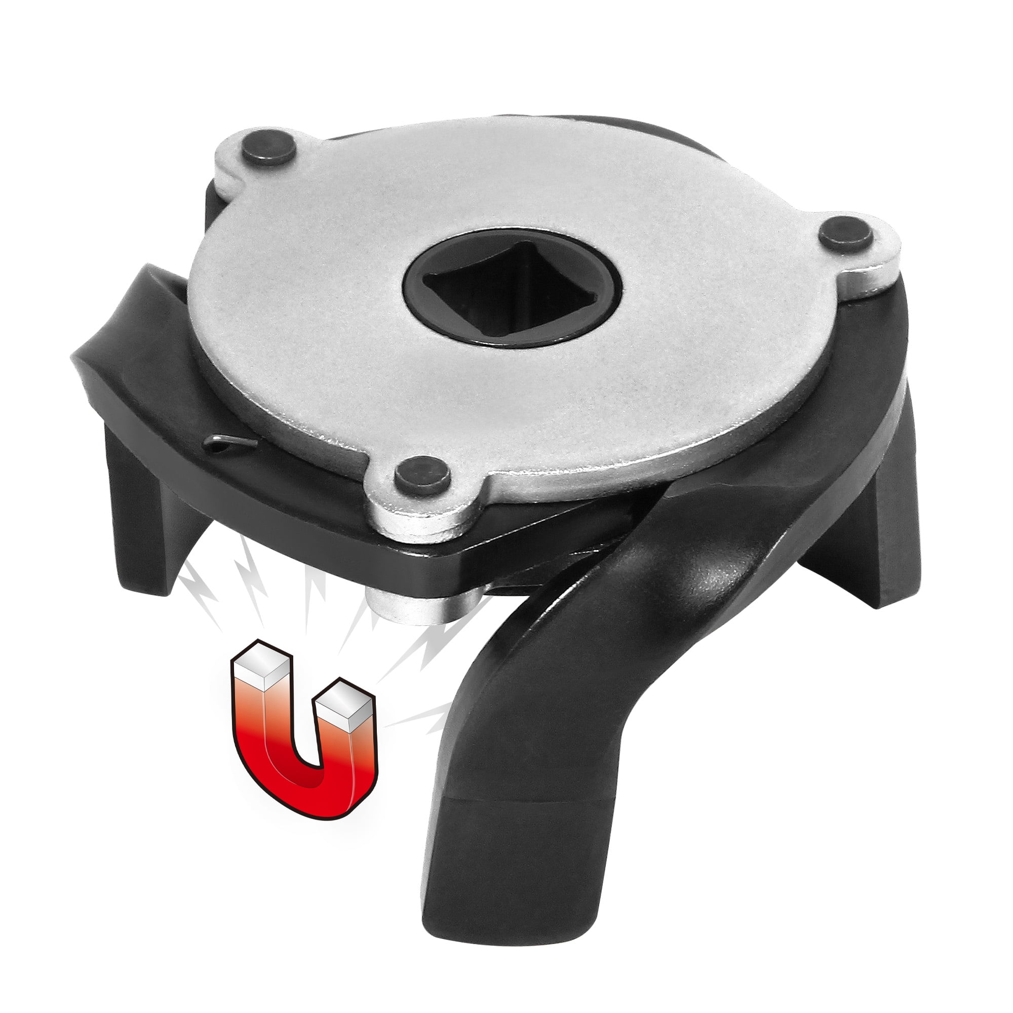 Powerbuilt 3 Jaw AutoAdjusting Oil Filter Wrench 240245