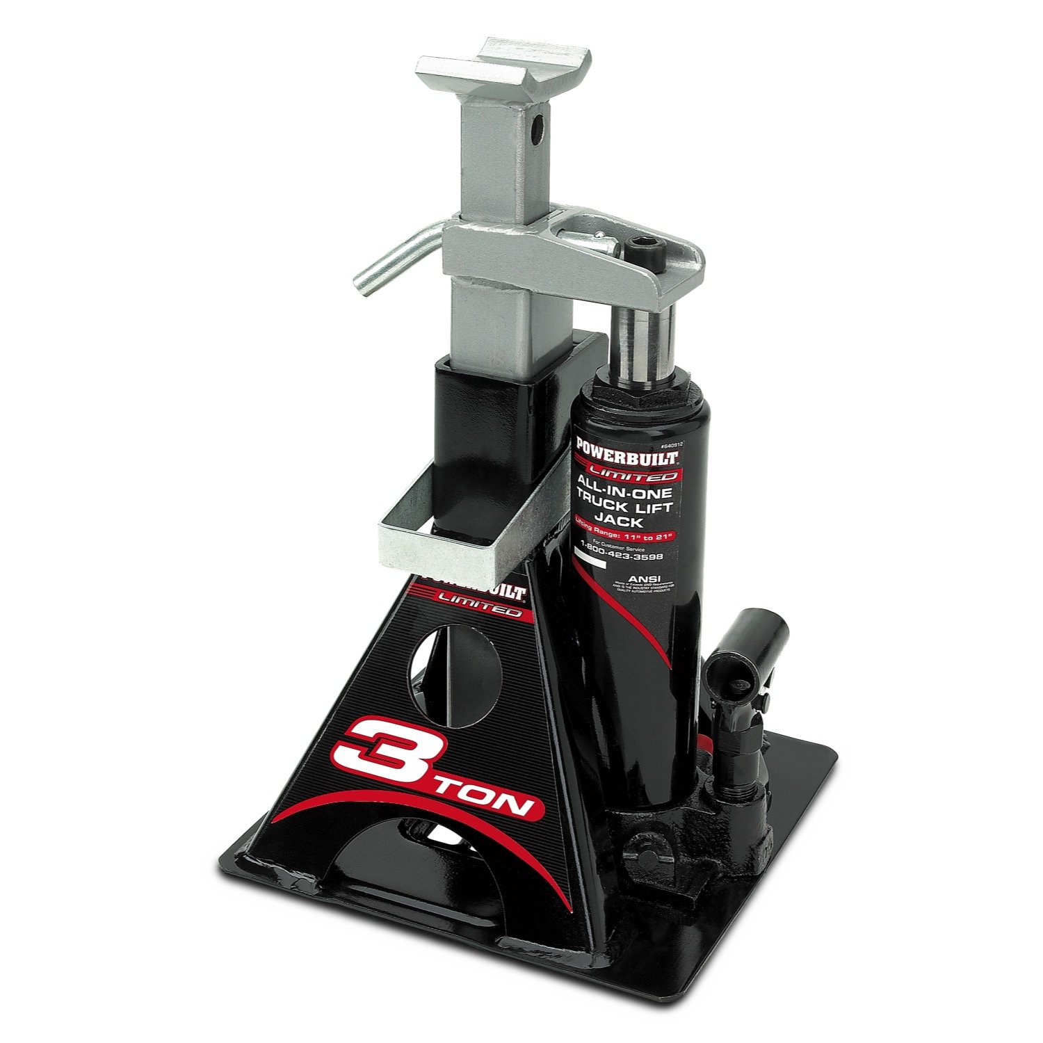 Powerbuilt 3 Ton All-in-One Jackstand/Bottle Jack - 640912 - image 1 of 6