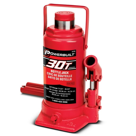 Powerbuilt 30 Ton Bottle Jack - 647505