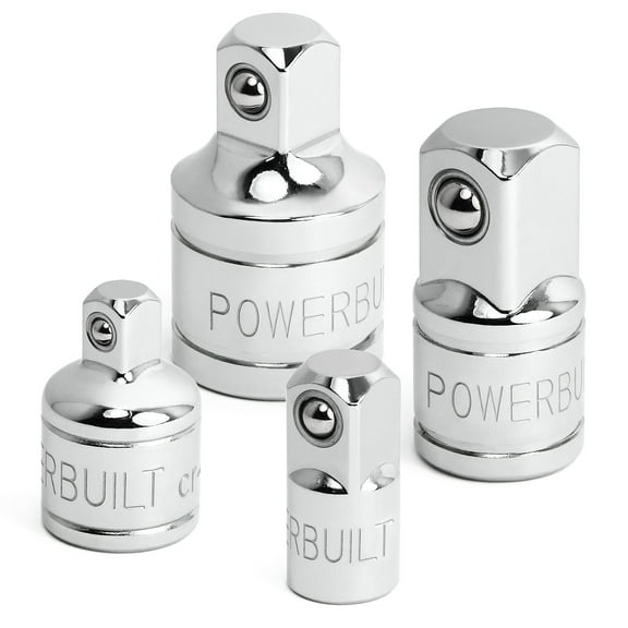 Powerbuilt 4 Pc. Socket Adapter Set - 640848