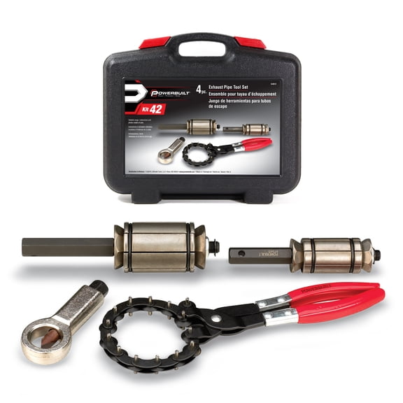 Powerbuilt 4 Piece Exhaust Service Set - 648612