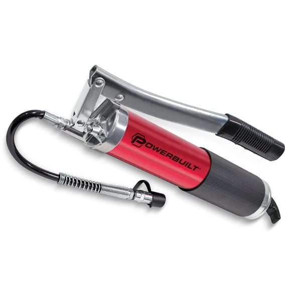 Powerbuilt 4500 PSI Anodized Lever Heavy Duty Grease Gun - 940756
