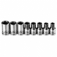 thumbnail image 1 of Powerbuilt 8 Piece 1/4 Inch Drive Universal Socket Set with Tray - 642053, 1 of 6