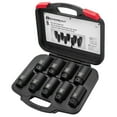 thumbnail image 1 of Powerbuilt 9 Piece Deluxe Axle Nut Socket Set - 648991, 1 of 8
