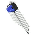 thumbnail image 1 of Powerbuilt 9 Piece SAE Stubby Long Arm Hex Key Wrench Set - 240099, 1 of 6