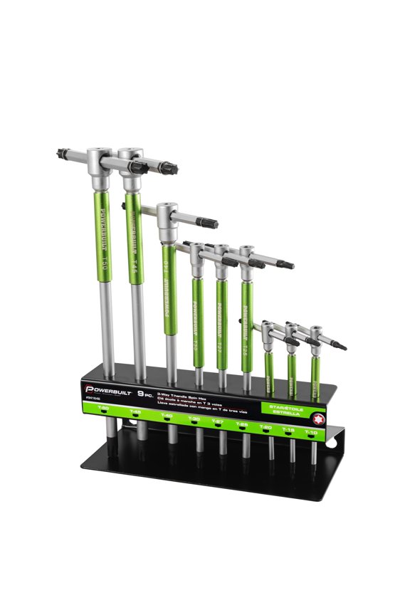 9 Piece T-Handle Torx Key Wrench Set - 941646