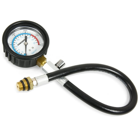 Powerbuilt Compression Tester for 14mm & 18mm Spark Plug Threads - 647000