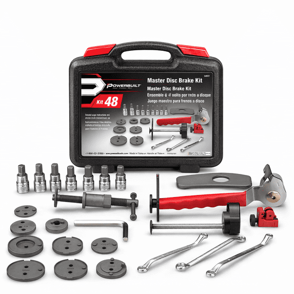 Powerbuilt Master Disc Brake Set - 648622