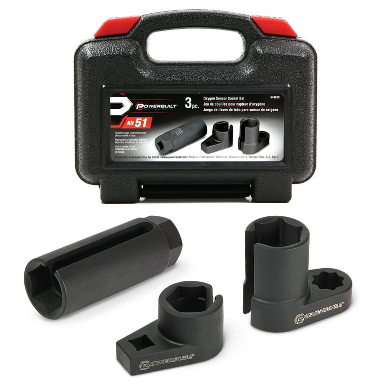 Powerbuilt Oxygen Sensor Socket Kit 648625 Walmart