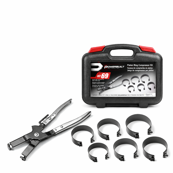 Powerbuilt Piston Ring Compressor Set - 940387