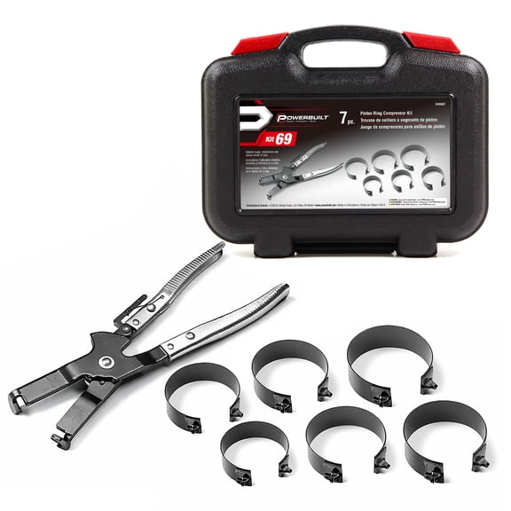 Powerbuilt Piston Ring Compressor Set - 940387