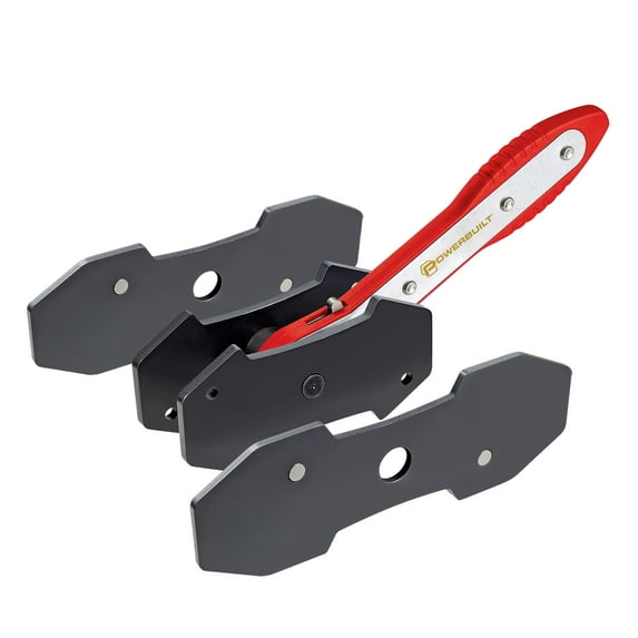 Powerbuilt Ratcheting Brake Caliper Piston Tool Set (DB) - 647796