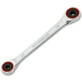 thumbnail image 1 of Powerbuilt Ratcheting Double Box-End E-Star Wrench - E6/E8 - 641759, 1 of 5