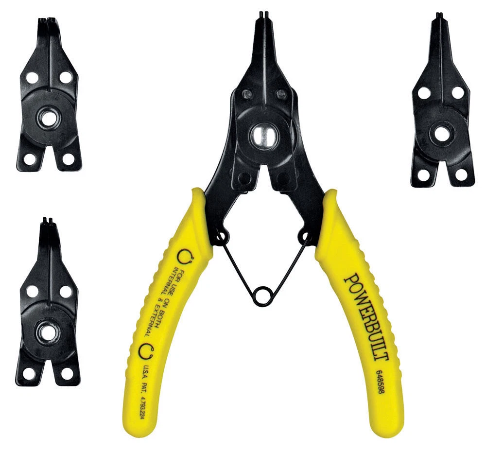 Powerbuilt Specialty Tools Internal And External Snap Ring Pliers 648598