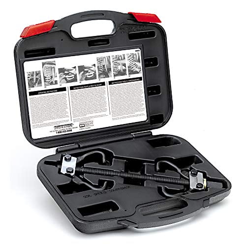 Powerbuilt Strut Coil Spring Compressor Tool Kit, Compress, Remove and