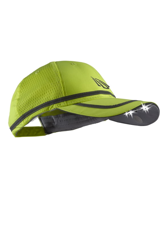 Powercap 2510 Hi-Vis Yellow Safety Hat-with LED lights