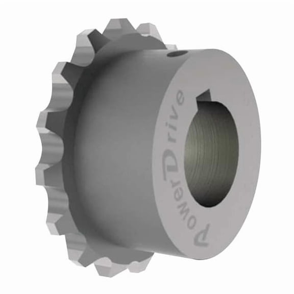 Powerdrive Chain Coupling Sprocket,Bore 1 In C4016X1