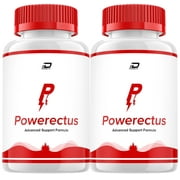 Powerectus for Men Capsules Power Rectus Overall Health and Energy, Official Formula, Powerectus, All Natural Support Formula, 2 Pack, 120 Capsules