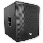 Powered 18 Inch PA/DJ Subwoofer Cabinet - Class D Amplifier 800 Watts RMS 1600 Watts Peak