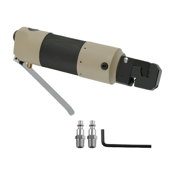 Powered Air Panel Punch Flange Tool Crimper Welding Sheet Metal Puncher 3/16''