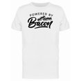 thumbnail image 1 of Powered By Bacon Food Quote Tee Men's -Image by Shutterstock, 1 of 1