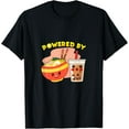 Powered By Bubble Tea and Ramen Kawaii Boba Drink Cute TShirt