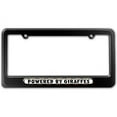 thumbnail image 1 of Powered By Giraffes License Plate Frame, 1 of 1