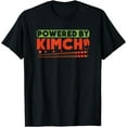 thumbnail image 1 of Powered By Kimchi Korean Asian Food Lovers Novelty T-Shirt, 1 of 4
