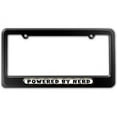 thumbnail image 1 of Powered By Nerd License Plate Frame, 1 of 1