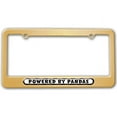 thumbnail image 1 of Powered By Pandas License Plate Frame, 1 of 1