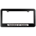 thumbnail image 1 of Powered By Pandas License Plate Frame, 1 of 1