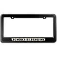 thumbnail image 1 of Powered By Penguins License Plate Frame, 1 of 1