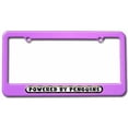 thumbnail image 1 of Powered By Penguins License Plate Tag Frame, Multiple Colors, 1 of 1