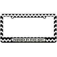 thumbnail image 1 of Powered By Pixie Dust License Plate Tag Frame, Multiple Colors, 1 of 1