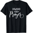 thumbnail image 1 of Powered By Prayer - Christian Faith Religious Outfit T-Shirt, 1 of 3