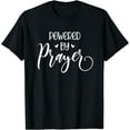 thumbnail image 1 of Powered By Prayer - Christian Faith Religious Outfit T-Shirt, 1 of 4