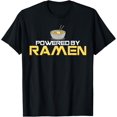 thumbnail image 1 of Powered By Ramen Japanese Anime Noodles T-Shirt, 1 of 4