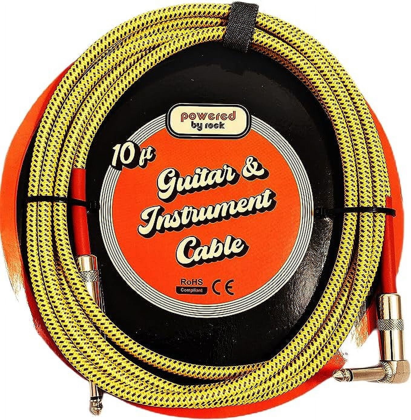 Cable de atasco GA101 Adaptador de guitarra dual Cable de instrumento  estéreo de 1/4