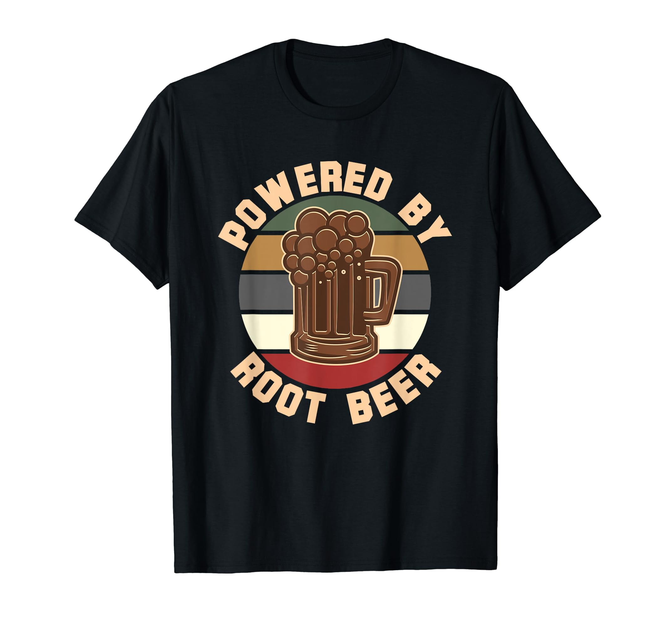 Powered By Root Beer T-Shirt - Walmart.com
