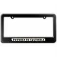 thumbnail image 1 of Powered By Squirrels License Plate Tag Frame, Multiple Colors, 1 of 1