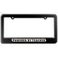 thumbnail image 1 of Powered By Teacher License Plate Frame, 1 of 1
